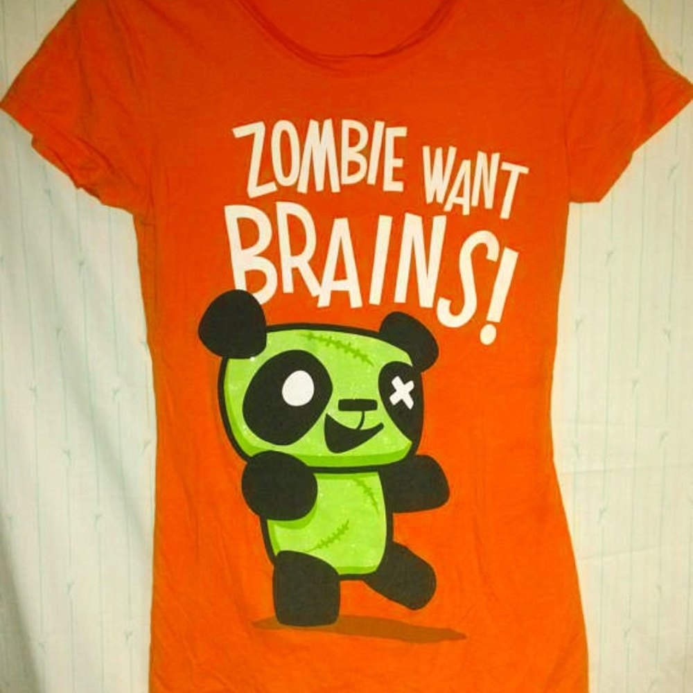 Sparkly Zombie Panda Bear Small!!